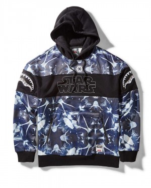Φουτερ με Κουκουλα ανδρικα Sprayground Star Wars Darth Vader Kaleidoscope γκρι | 2679NSDJF